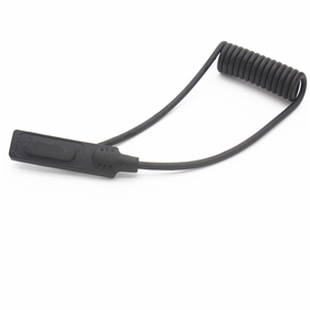 帶硅膠套管鼠尾開關(guān)線，手電筒開關(guān)線